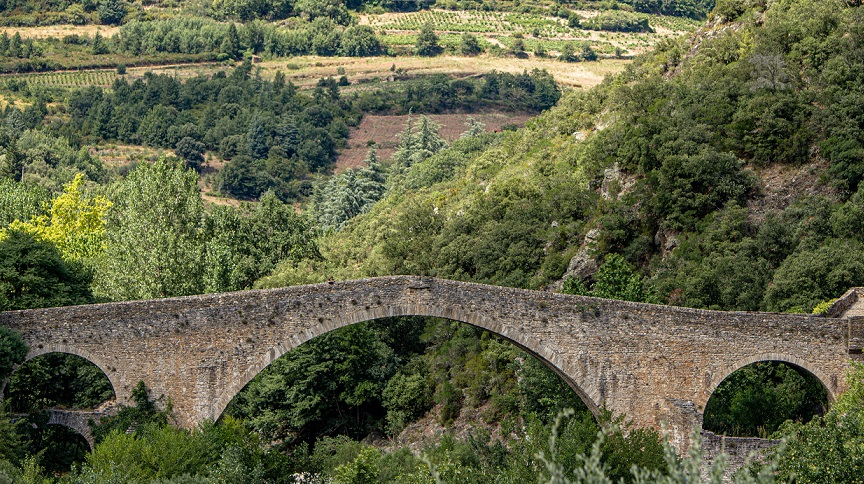 Pont du Diable, Olargues, Hérault, Languedoc-Roussillon